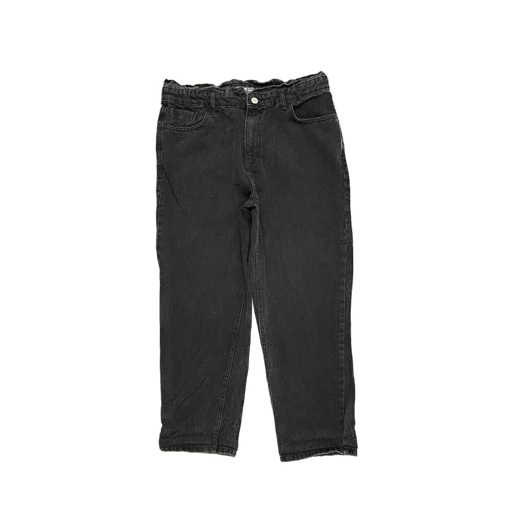 Denim Co Paperboy waist Straight Women's size 12 Black Denim‎ jeans